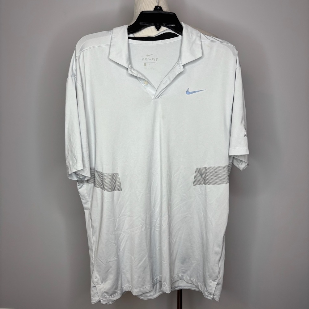 Nike - White Dri Fit Polo